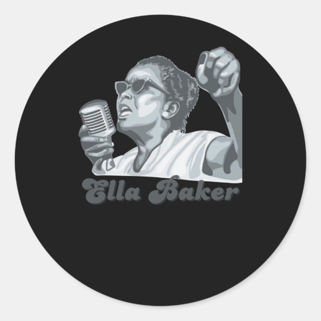 Adesivo Ella Baker Portrait Sticker (Frente)