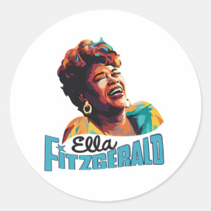 Adesivo Ella Fitzgerald
