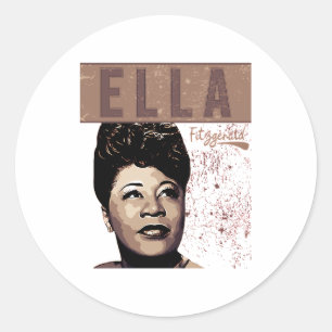 Adesivo Ella Fitzgerald