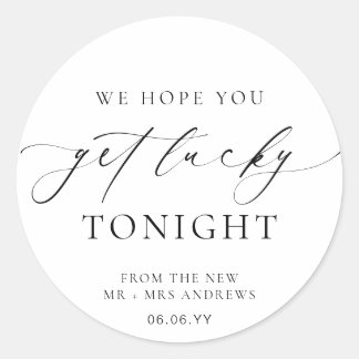 Adesivo Ellesmere Esperamos Que Você Tenha Casamento De Lo