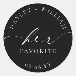 Adesivo Ellesmere Preta Favorita