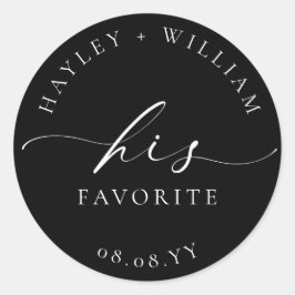 Adesivo Ellesmere Preto Seu Favorito