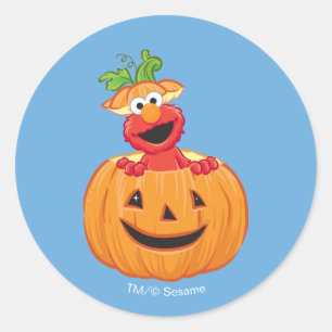 Adesivo Elmo   Abóbora de Halloween