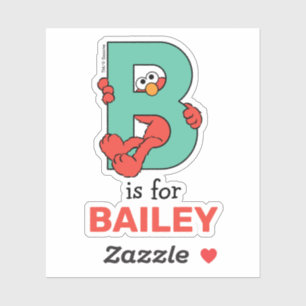 Adesivo Elmo Alphabet B Teto