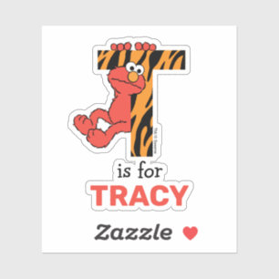 Adesivo Elmo Alphabet Tigre T