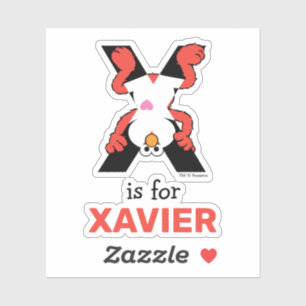 Adesivo Elmo Alphabet X Xray