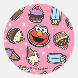 Adesivo Elmo Sweet Treat Sticker