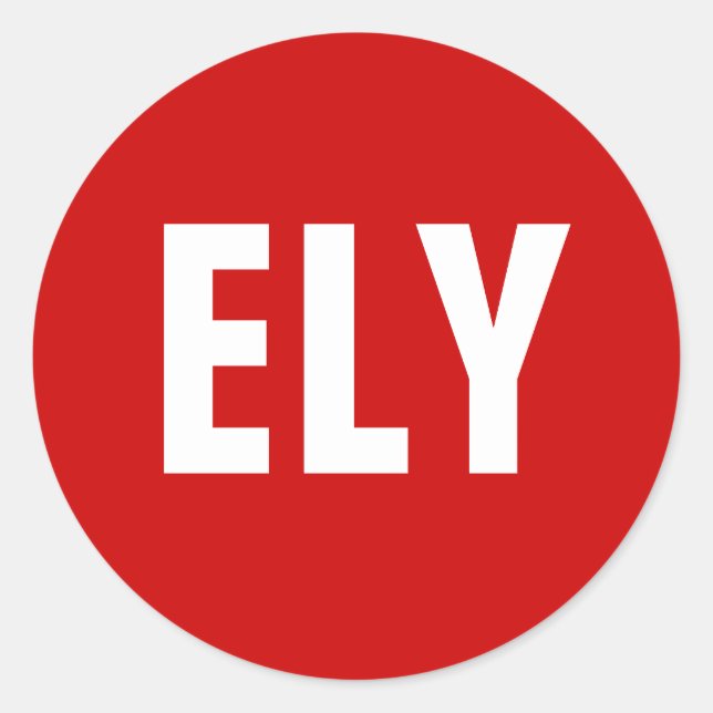 Adesivo ELY Sticker 1 (Frente)