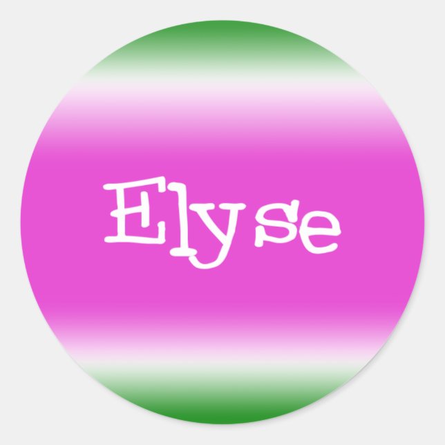 Adesivo Elyse (Frente)