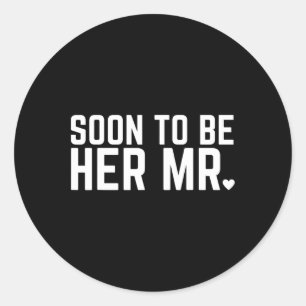 Adesivo Em Breve Ser Ela Sr. Futuro Marido Casando Mar