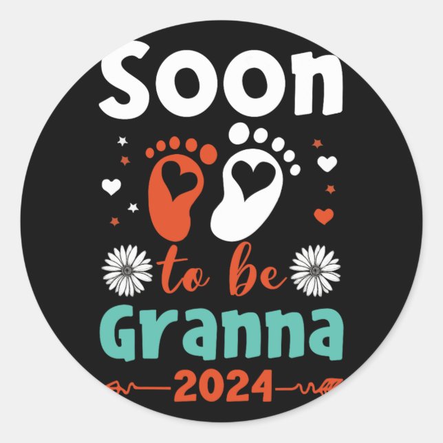 Adesivo Em Breve Ser Granna 2024 Promovida Para Granna (Frente)