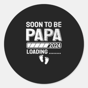 Adesivo Em Breve Ser Papa Para Ser Um Anúncio De Gravidez