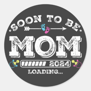Adesivo Em breve será a mamãe carregando 2024