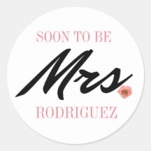 Em breve será a Sra.