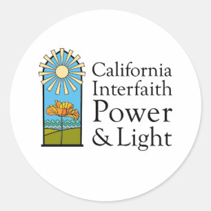 Adesivo em círculo clássico