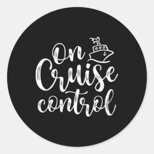 Adesivo Em Controle de Cruzeiro Viagem de Férias de Verão