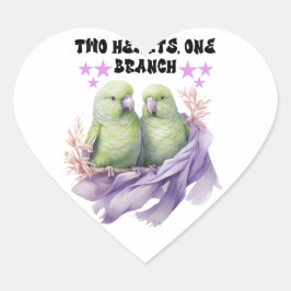 adesivo em forma de coração