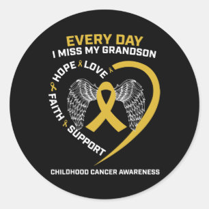 Adesivo Em Memória, Eu Sinto Falta Do Meu Avô, Cancer De I