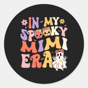 Adesivo Em Meu Spooky Era Mimi Groovy Ghost Halloween Gran