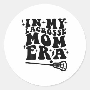 Adesivo Em Minha Lacrosse Mãe Era Groovy Retro Mães (