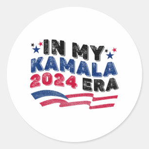 Adesivo Em My Kamala 2024 Era Apoio Político Design