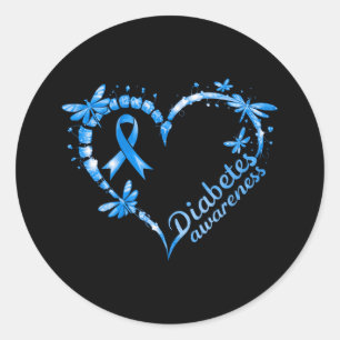 Adesivo Em novembro, Vestimos a consciência da diabetes az