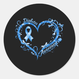 Adesivo Em novembro, Vestimos a consciência da diabetes az