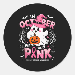 Adesivo Em Outubro Nós Usamos Nk Piada de Halloween Fantas