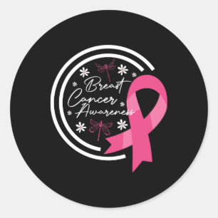 Adesivo Em outubro, Vestimos a Sensibilização do Cancer ro