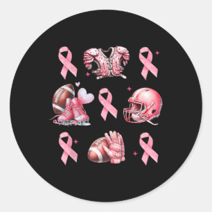 Adesivo Em Outubro Vestimos Rosa E Assistimos Ao Cancer De