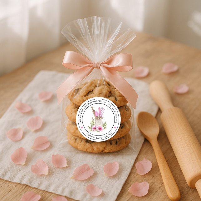 Adesivo em padaria para pequenas empresas (Criador carregado)