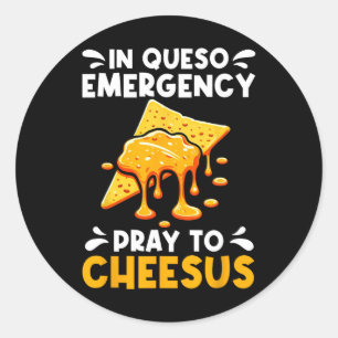 Adesivo Em Queso Emergency Reay Para Cheesus Cinco De Mayo