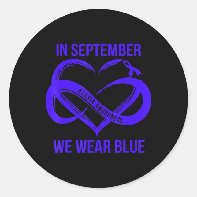Adesivo Em setembro, Vestimos o Friso de Sensibilização da (Frente)