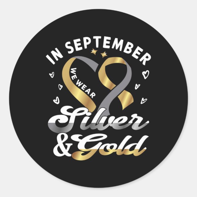 Adesivo Em setembro vestimos... Orgulho surdo ASL Awaren (Frente)