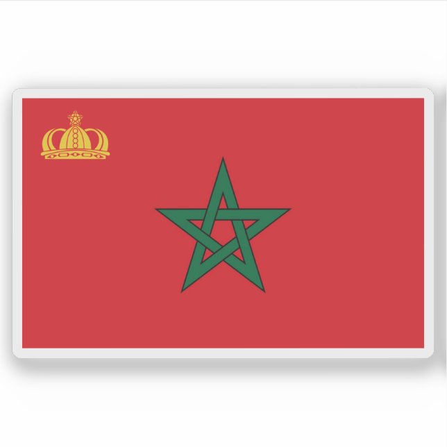 Adesivo Embaixada Civil de Marrocos (Frente)