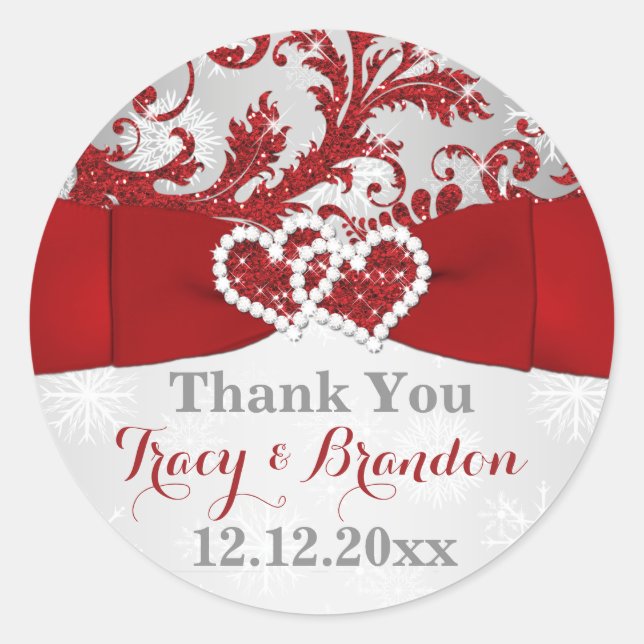 Adesivo Embalado com amor Cardíaco unido Sticker 2 (Frente)