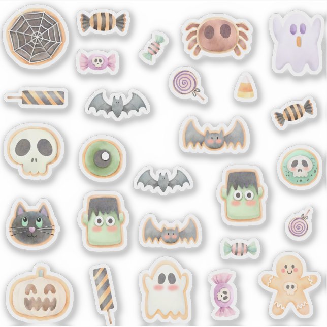 Adesivo Embalagem adesiva Spooktacular de halloween (Frente)