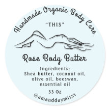 Embalagem de Acondicionamento da Manteiga Corporal