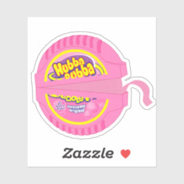 Adesivo Embalagem de Hubba Bubblegum Sticker