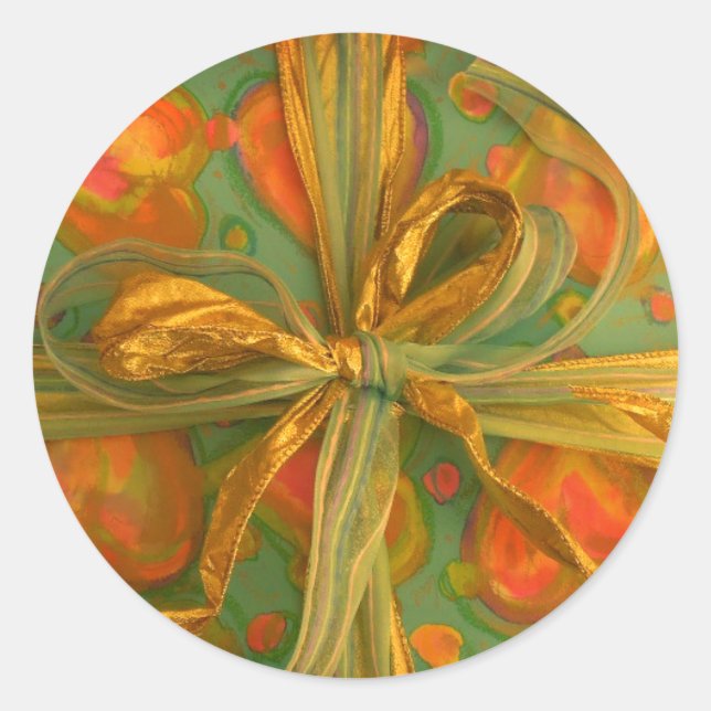 Adesivo Embalagem de plástico e arco de plástico verde-pre (Frente)