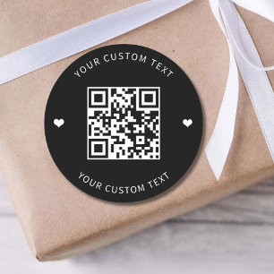 Adesivo Embalagem de Produto de Pequena Empresa Código QR 