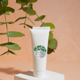 Adesivo Embalagem de produtos à base de manteiga de corpo 