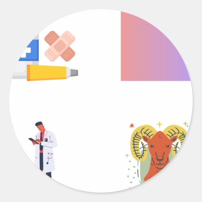 Adesivo Embalagem - Enfermeiro de Wound Care (Frente)