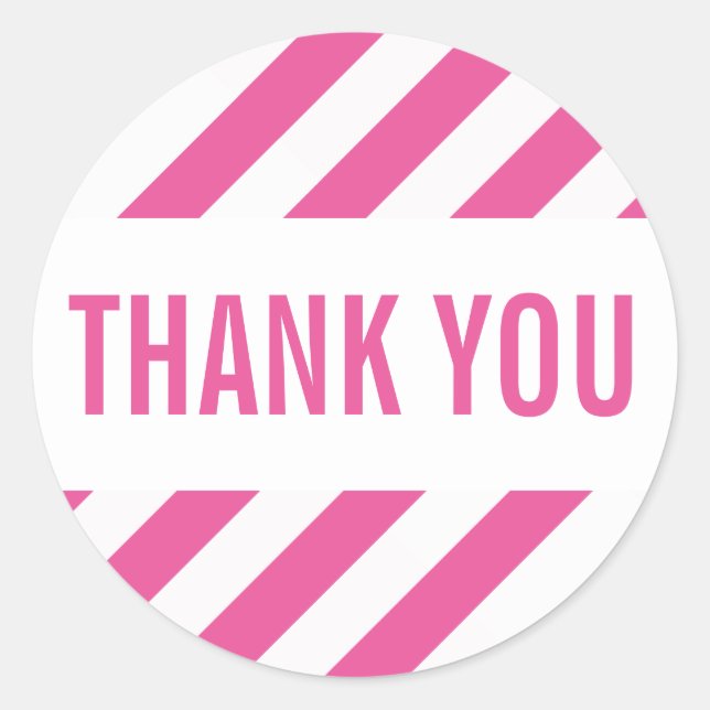 Adesivo EMBALAGEM OBRIGADO A SEAL banda brilhante arrojada (Frente)