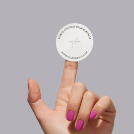 Adesivo Embalagem para pequenas empresas Logotipo personal