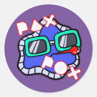 Adesivo Embalagem Pax Pox Purple Sticker 6