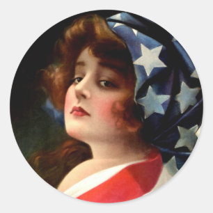 Adesivo Embandeire a senhora 4o da arte patriótica do