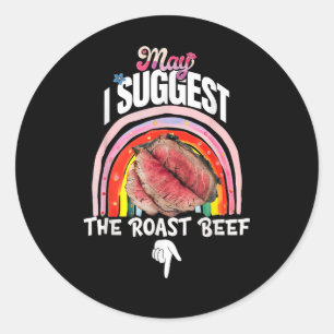 Adesivo Embaraçoso Posso Sugerir O Rosbife