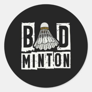 Adesivo Embaralagem do Jogador de Badminton 3