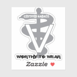 Adesivo Embassas Certificadas Veterinárias - Digno De Vist